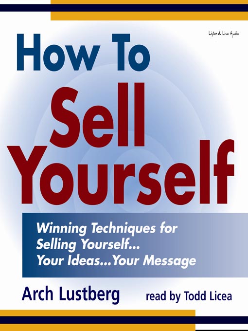 Title details for How to Sell Yourself by Arch Lustberg - Available